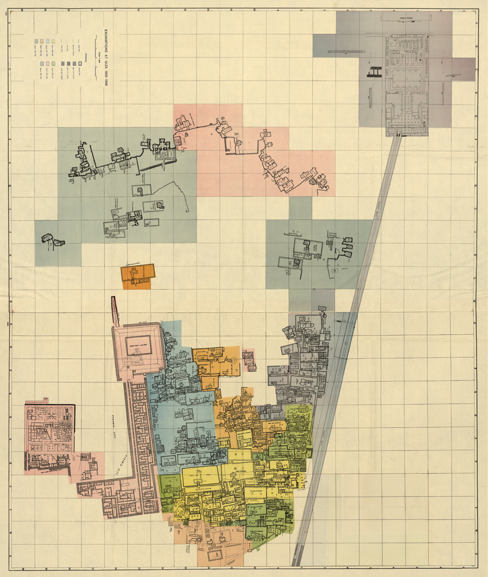 Maps and plans: General Plan of Central Field